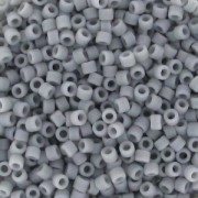 Miyuki Delica 11/0 DB1589 - Mat Opaque Ghost Gray