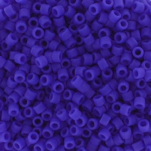 Miyuki Delica 11/0 DB1588 - Mat Opaque Cyan Blue