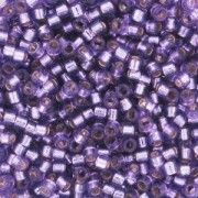 Miyuki Delica 11/0 DB1343 - Dyed Silver Lined Lilac
