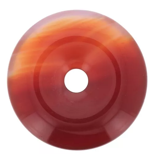 Donuts 30 mm piedra gema - Cornaline x1