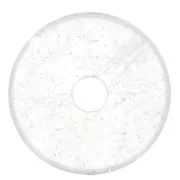 Donuts 30 mm piedra gema - Crystal Quartz x1