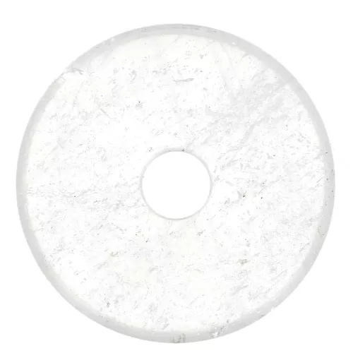 Donuts 30 mm piedra gema - Crystal Quartz x1