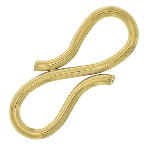 Cierre gancho 17x7 mm Acero inox Dorado 316L x1