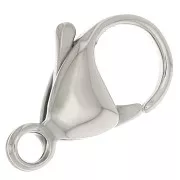 Cierre mosquetón 20 mm Acero inox 316L x1