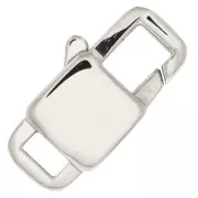 Cierre mosquetón 22 mm Acero inox 316L x1