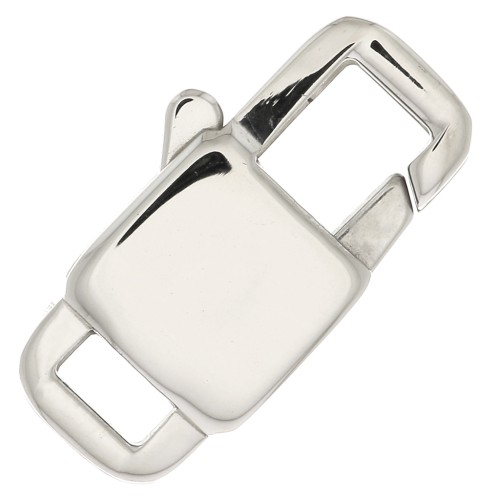 Cierre mosquetón 22 mm Acero inox 316L x1