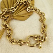 Cierre manille 31.5x29 mm Acero inox 304 x1