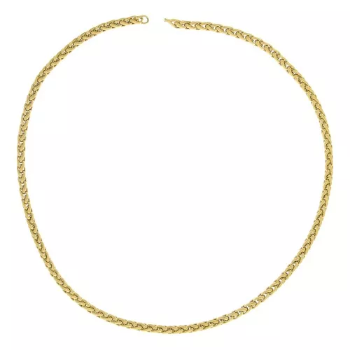 Cadena eslabón Palmier 4.5 mm de Acero inoxydable Dorado 304 x50cm