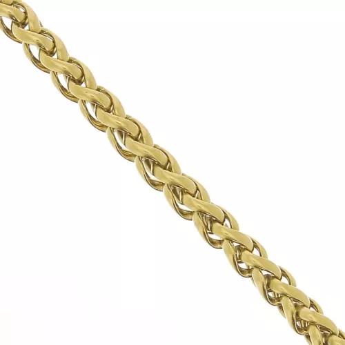 Cadena eslabón Palmier 7.8 mm de Acero inoxydable Dorado 304 x50cm