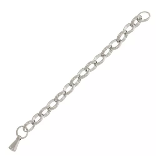 Cadena de extensión eslabón Jaseron 55 mm de Acero inoxydable 316L x1