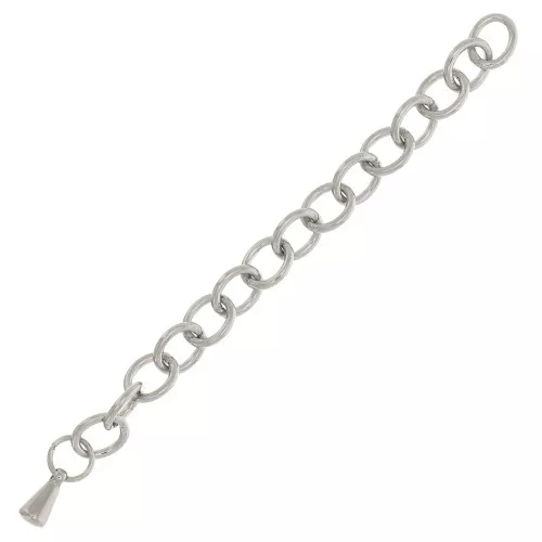 Cadena de extensión eslabón Forçat 55 mm de Acero inoxydable 316L x1