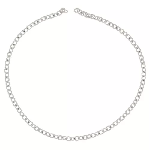 Cadena eslabón Forçat striée 6 mm de Acero inoxidable 316L x50cm