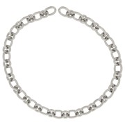 Cadena eslabón Forçat 13.8 mm de Acero inoxidable 316L x50cm|raw }}