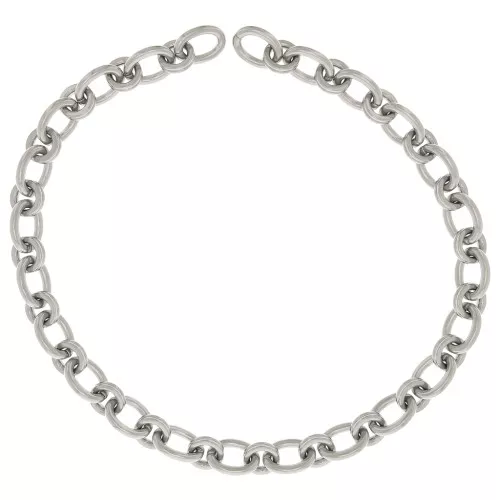 Cadena eslabón Forçat 13.8 mm de Acero inoxidable 316L x50cm