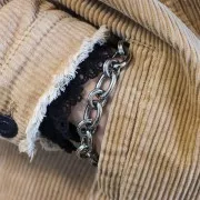 Cadena eslabón Forçat 13.8 mm de Acero inoxidable 316L x50cm