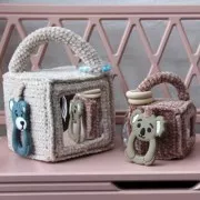 Conjunto de 3 espejos flexibles redondos de 10 cm - para hacer juguetes infantiles