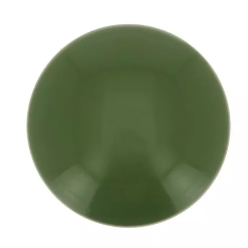 Cabujón de resina Opaco 14 mm - Olive x1