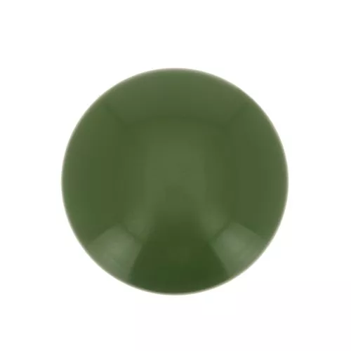 Cabujón de resina opaco 12 mm - Olive x1