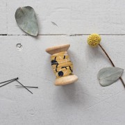 Ribetes Viscosa Atelier Brunette 10 mm Windy Mustard x1m
