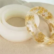 Molde de silicono para hacer pulseras de resina 60x25x7 mm x1