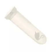 Cisne de plástico 13 mm para accesorios y joyas resina de inclusión - Blanco x1