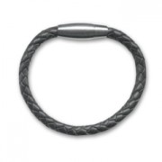 Cierre magnético cordón 6 mm Acero inoxidable x1