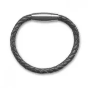 Cierre magnético cordón 6 mm Acero inoxidable x1