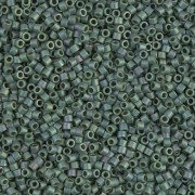Miyuki Delica 11/0 DB0373 - Verde salvia metalizado mate con brillo x 100 g