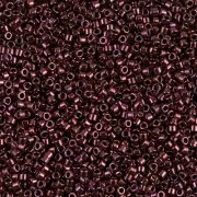 Miyuki Delica 11/0 DB0012 - Dark Raspberry Metallic - paquete de 100 g
