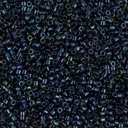 Miyuki Delica 11/0 DB0002 - Azul oscuro iris metalizado - paquete de 100 g