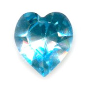 Cabuchón PureCrystal 4884 Corazón 11x10 mm Aquamarine|raw }}