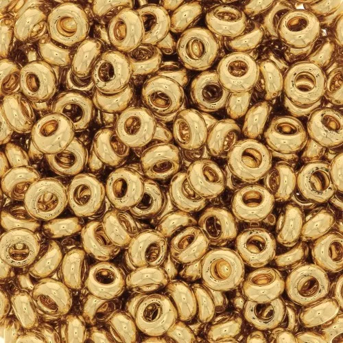 Rocalla Toho Demi Round 6/0 TO6RDR0712 - 24K Gold Plated x5g