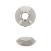 Cuentas arendalas 5x2 mm - Acero inoxidable x10|raw }}