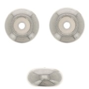 Cuenta pasante 7 mm con un agujero de 2 mm - Acero inoxidable x1|raw }}