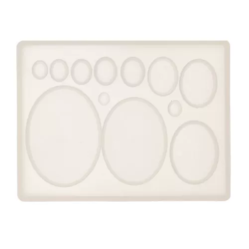 Molde de silicono para pasta de polímero - pasta de metal y resina
