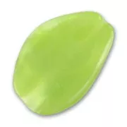 Canto rodado 38x26 mm Chalk Green x1