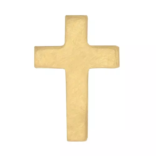 Accesorios forma de cruz para pegar 6x3.5 mm de Gold filled x1