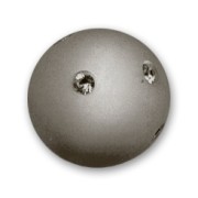 Redonda strass Polaris 12 mm Black Diamond x1|raw }}