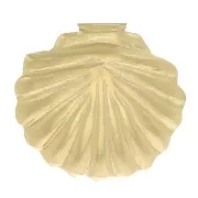 Accesorios forma de concha a pegar 7x7.5 mm de Gold filled x1