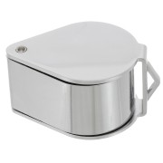 Lupa de aumento x10 - 19 mm - Acero x1