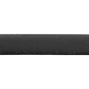 Cordón plano cuero 10 mm Negro x30cm