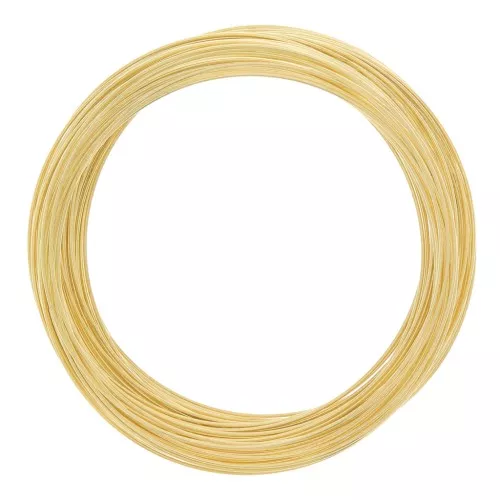Pulsera acero memoria 60 mm Dorado x112 vueltas
