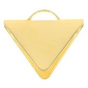 Terminal triangular 13.5x15 mm Chapado de Oro 3 micras