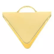 Terminal triangular 13.5x15 mm Chapado de Oro 3 micras
