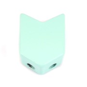 Cuenta de zamac forma flecha 11.5x8 mm - Verde turquesa x1|raw }}