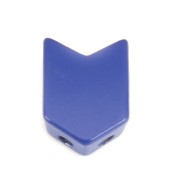 Cuenta de zamac forma flecha 11.5x8 mm - Azul oscuro x1|raw }}