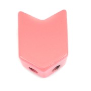 Cuenta de zamac forma flecha 11.5x8 mm - Rosa Antiguo x1|raw }}