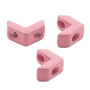 Cuenta de zamac forma pequeño cheurón 6x8 mm - Rosa Antiguo x1|raw }}
