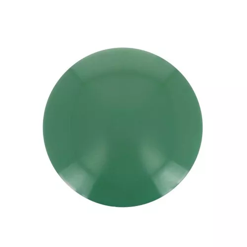 Cabujón de resina opaco 10 mm - Verde x1
