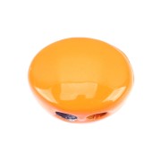 Cuenta de zamac forma ovalada 12x9.5 mm - Orange x1|raw }}